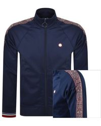 Pretty Green - Eclipse Paisley Tape Track Top - Lyst