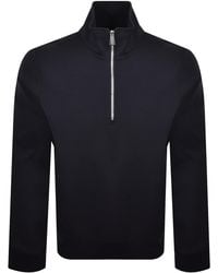 Paul Smith - Half Zip Sweatshirt - Lyst