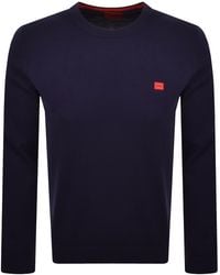 HUGO - San Cassius Knit Jumper - Lyst
