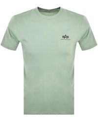 Alpha Industries - Basic Small Logo T Shirt - Lyst
