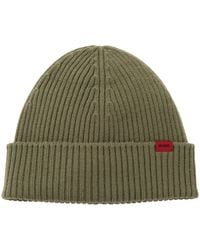 HUGO - Xola Wool Beanie - Lyst