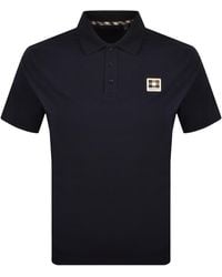 Aquascutum - Pique Badge Polo T Shirt - Lyst