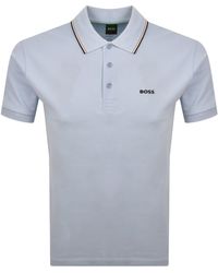 BOSS - Boss Birdie Paule Polo T Shirt Light - Lyst