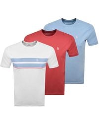 Luke 1977 - Johnys 3 Pack Short Sleeve T Shirts - Lyst