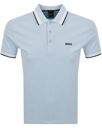 BOSS - Boss Paddy Polo T Shirt Open - Lyst