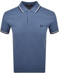 Fred Perry - Twin Tipped Polo T Shirt - Lyst