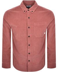 Farah - Farah Spencer Cord Long Sleeve Overshirt - Lyst