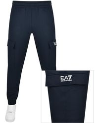 EA7 - Emporio Armani Cargo Jogging Bottoms - Lyst