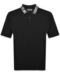 Versace - Couture Logo Polo T Shirt - Lyst