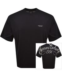 ARMANI EXCHANGE - Loose Fit T Shirt Deep - Lyst