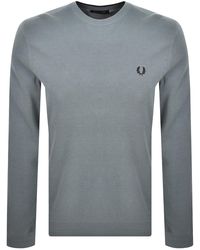 Fred Perry - Pique Stitch Jumper Stockport - Lyst