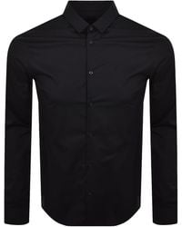 ARMANI EXCHANGE - Long Sleeve Slim Shirt - Lyst