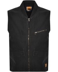 Timberland - Washed Canvas Gilet - Lyst