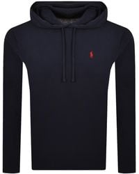 Ralph Lauren - Long Sleeved Hooded T Shirt - Lyst