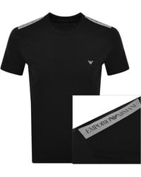 Armani - Emporio Lounge Logo T Shirt - Lyst