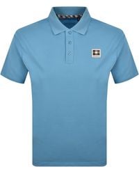 Aquascutum - Pique Badge Polo T Shirt - Lyst