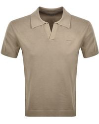 GANT - Sunfaded Knit Polo T Shirt - Lyst