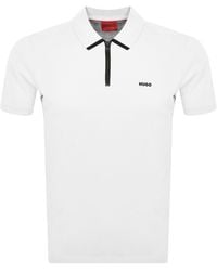 HUGO - Dalomino Polo T Shirt - Lyst