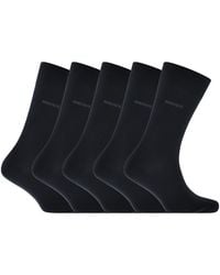BOSS BUSINESS - Boss 5 Pack Paul Crew Socks - Lyst