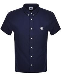Pretty Green - Oxford Short Sleeve Shirt - Lyst