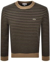 Lacoste - Crew Neck Knit Jumper - Lyst