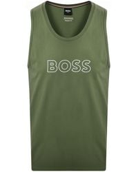 BOSS BUSINESS - Boss Beach Vest Open - Lyst