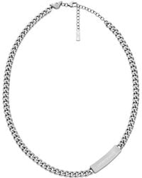 Armani - Emporio Id Necklace - Lyst