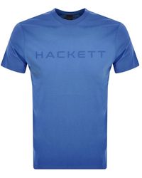 Hackett - London Logo T Shirt - Lyst