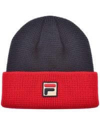 Fila - Fila Colourblock Beanie Hat - Lyst