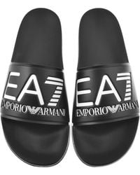 EA7 - Emporio Armani Beach Sliders - Lyst