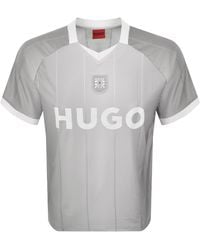 HUGO - Dwild Loose Fit T Shirt - Lyst