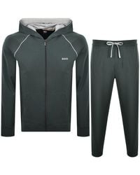 BOSS BUSINESS - Boss Mix And Match Hooded Tracksuit - Lyst