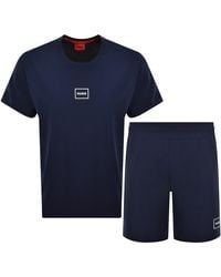 HUGO - Laze Short Set - Lyst