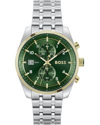 BOSS BUSINESS - Boss Skytraveller Watch - Lyst