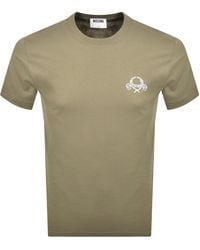 Moschino - Laurel Crown Logo T Shirt - Lyst