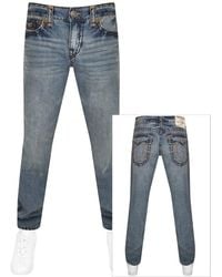 True Religion - Ricky Super T Flap Jeans - Lyst