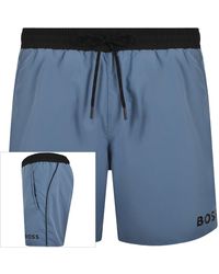 BOSS BUSINESS - Boss Starfish Swim Shorts - Lyst