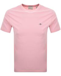 GANT - Regular Fit Shield T Shirt California - Lyst