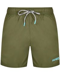 HUGO - Hati Swim Shorts - Lyst