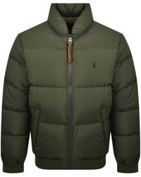 Ralph Lauren - Down Insulated Bomber Jacket - Lyst
