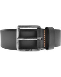 BOSS - Boss Leather Jeeko Belt - Lyst