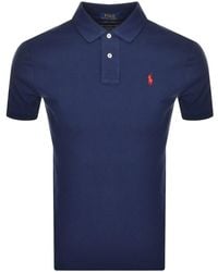 Ralph Lauren - Custom Slim Fit Polo T Shirt - Lyst