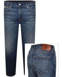 Calvin Klein - Jeans Classic Taper Jeans Dark - Lyst
