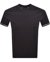 ARMANI EXCHANGE - Pique T Shirt Deep - Lyst