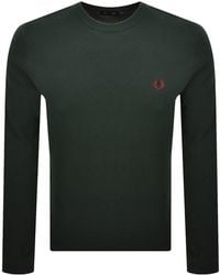 Fred Perry - Pique Stitch Jumper - Lyst