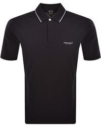 ARMANI EXCHANGE - Polo T Shirt Deep - Lyst
