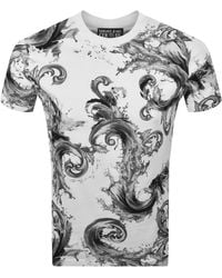 Versace Jeans Couture - Couture Sea Print T Shirt - Lyst