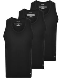 Calvin Klein - 3 Pack Vests - Lyst
