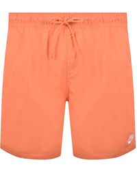 Nike - Club Flow Swim Shorts - Lyst
