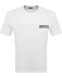 DIESEL T-Shirt `T-Adjust-K12` in Black for Men | Lyst